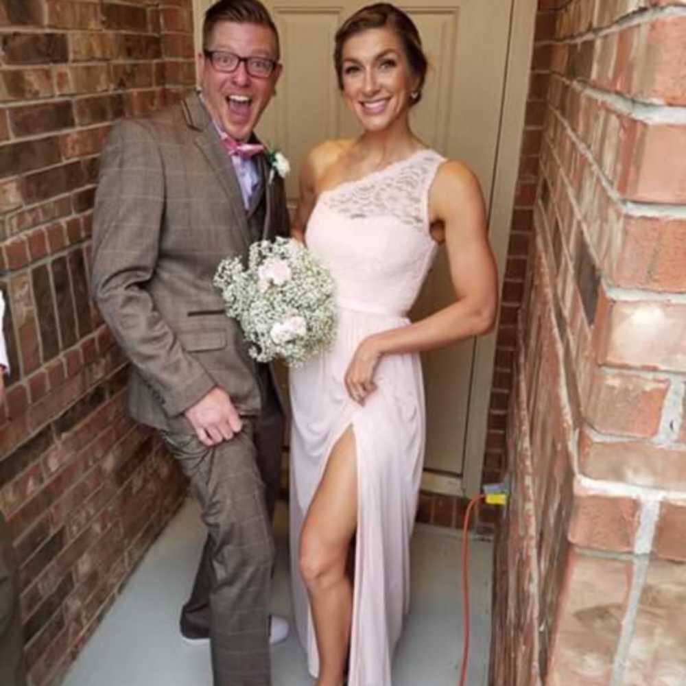 Blush Bridesmaid Dress